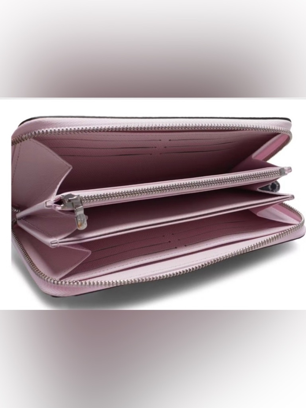 Springtime Pastel Ombre Full Size Long Wallet.